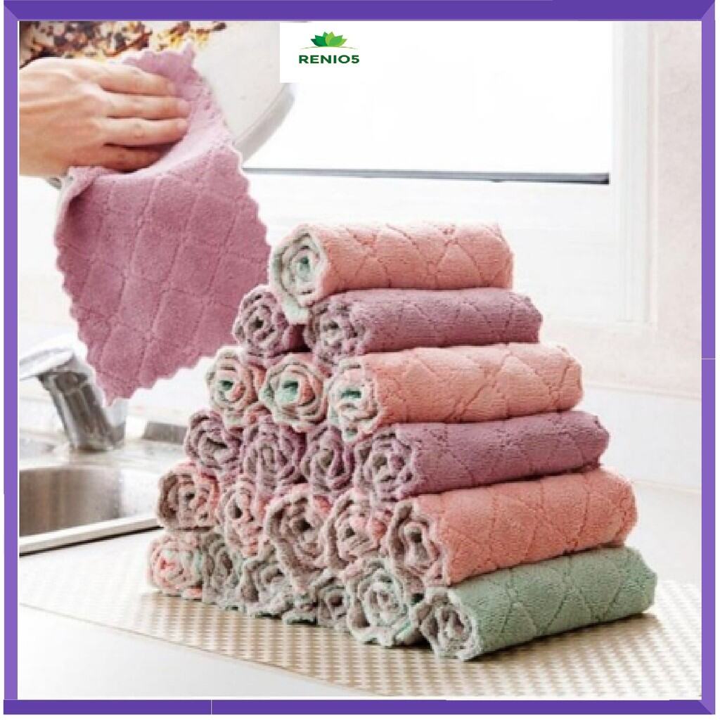 [HCM]KHĂN LAU 2 MẶT SIÊU THẤM SIÊU MỀM MỊN