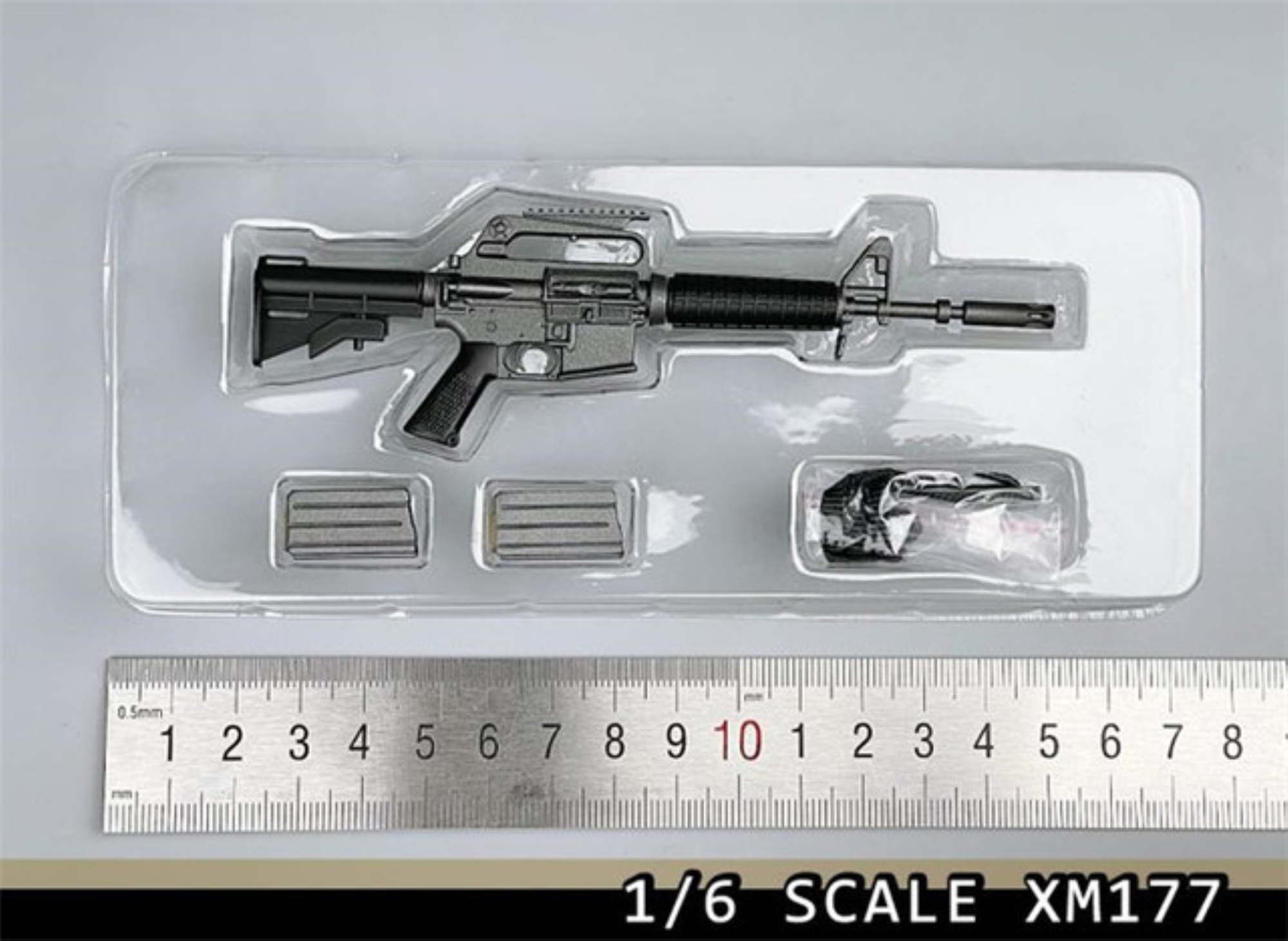 Modello arma fucile 1:6 seconda guerra mondiale UZI