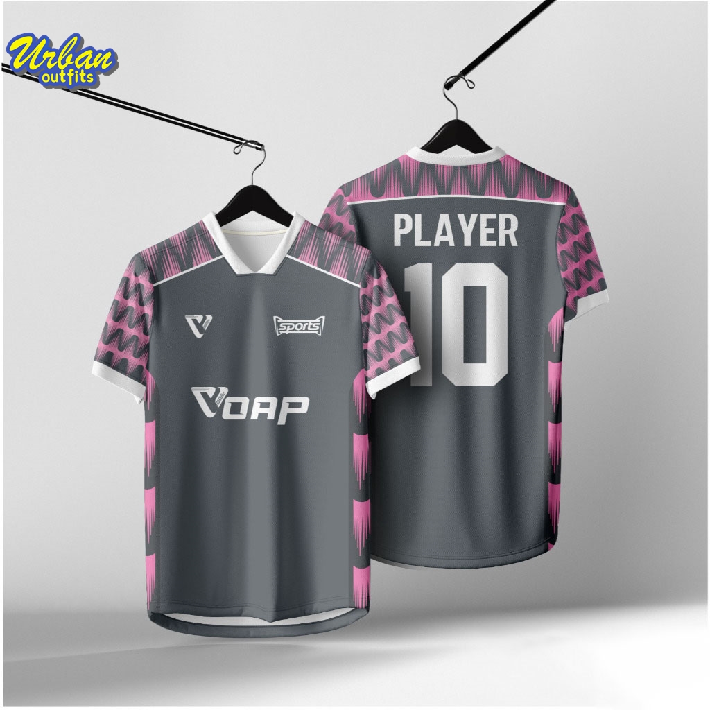Free custom new design bu t shirt lelaki Futsal Football jersey Unisex oversize Thailand and Viral Tiktok Jersey code 11.