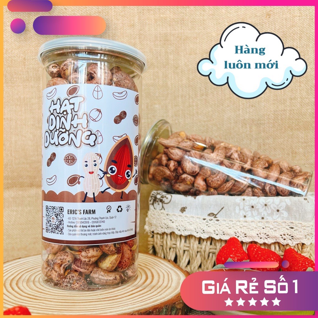 500_GRAM HẠT ĐIỀU RANG MUỐI BÌNH PHƯỚC LOẠI 1