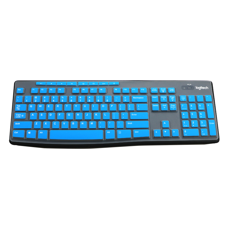 Suitable for Logitech K200 K260 desktop computer keyboard membrane K270 K275 key silicone protective cover MK275. 