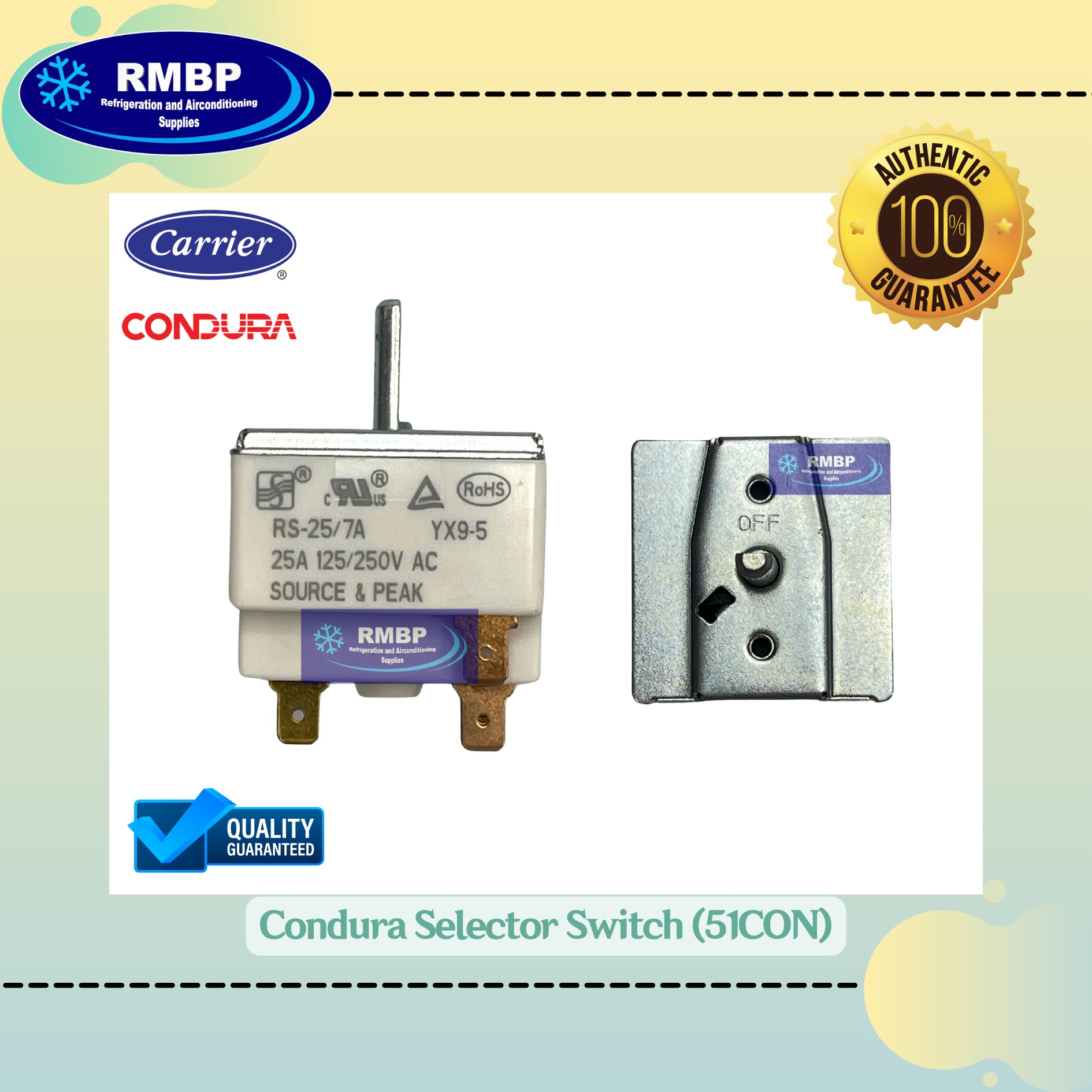 Aircon A/C Selector Switch - Condura [51CON] | Lazada PH