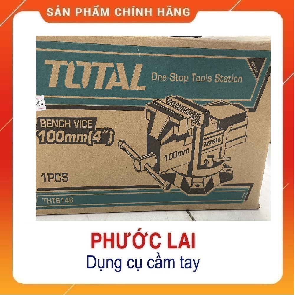 Êtô kẹp 4" Total THT6146