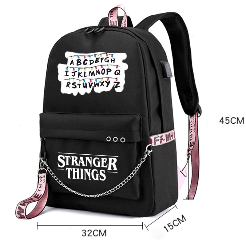 stranger things merch backpack