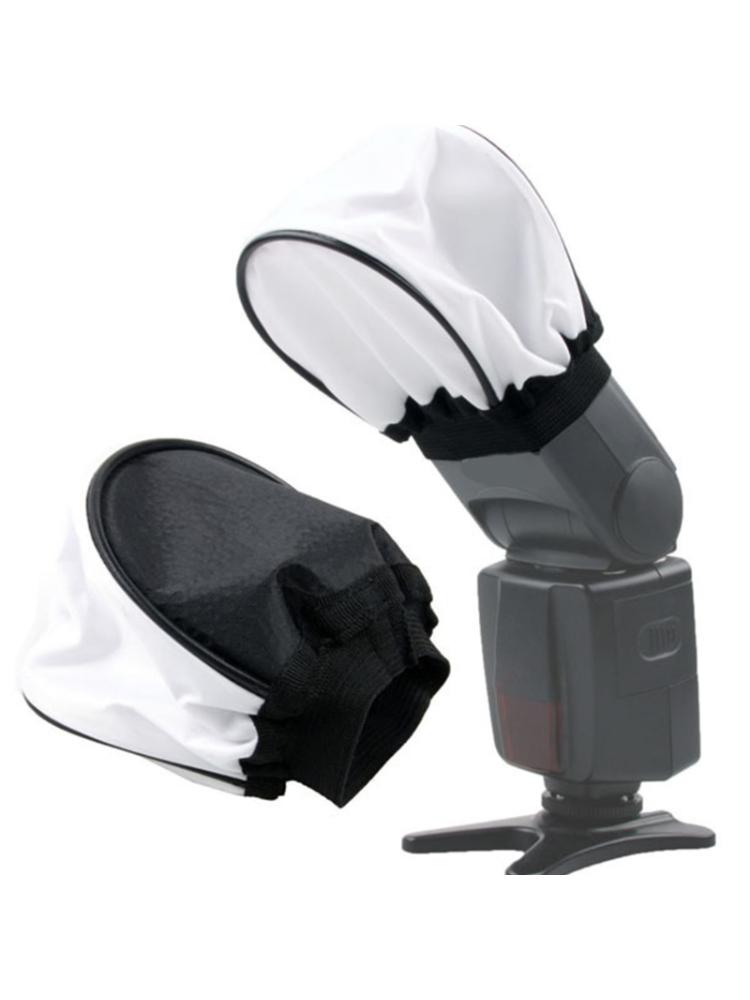 Universal Soft Camera Flash Diffuser Portable Cloth Softbox For Speedlight