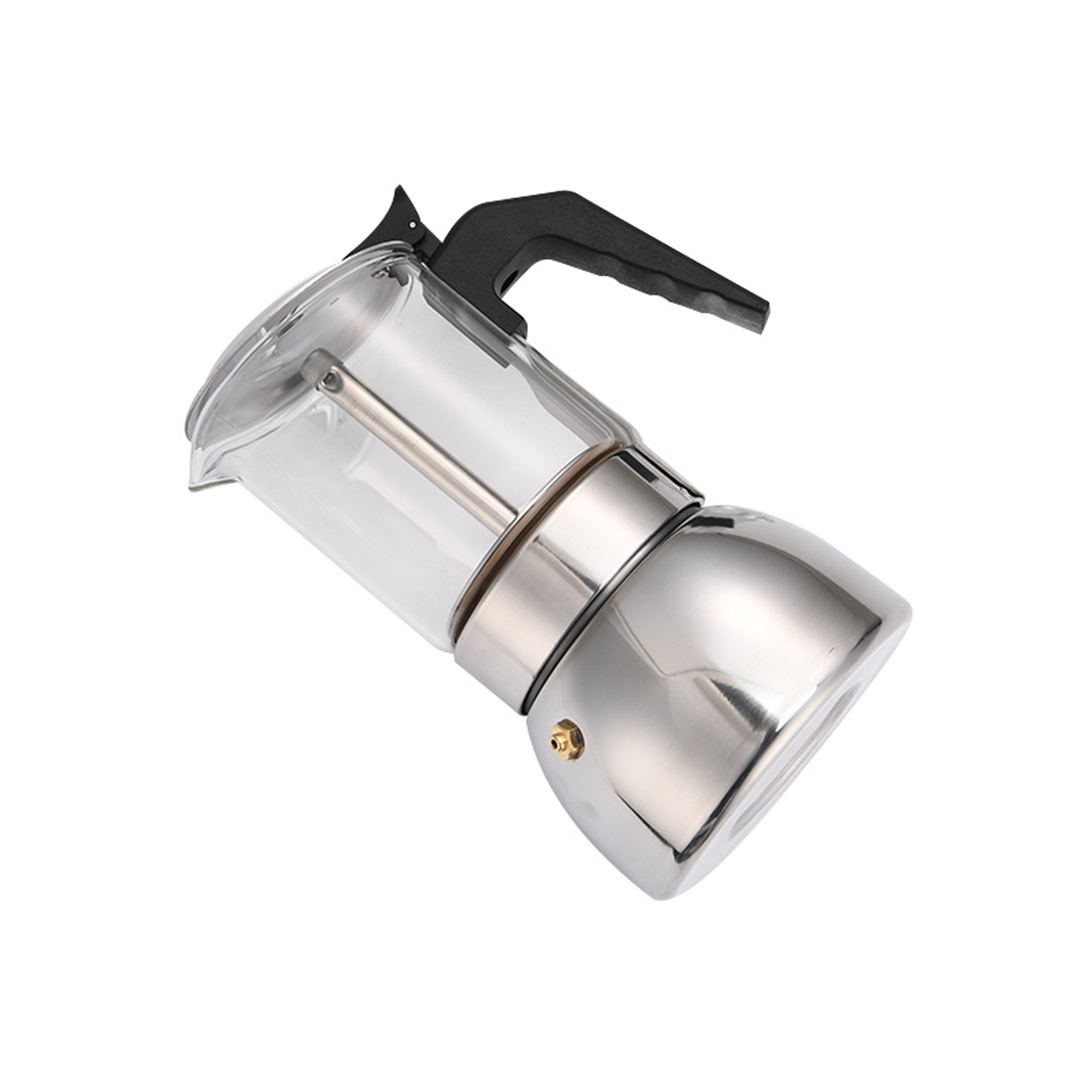Coffee Maker Double Valve Moka Pot for Coffee Shop