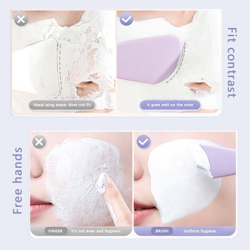 Cọ Silicon Dùng Đắp Mặt Nạ Chăm Sóc Da Tiện Dụng