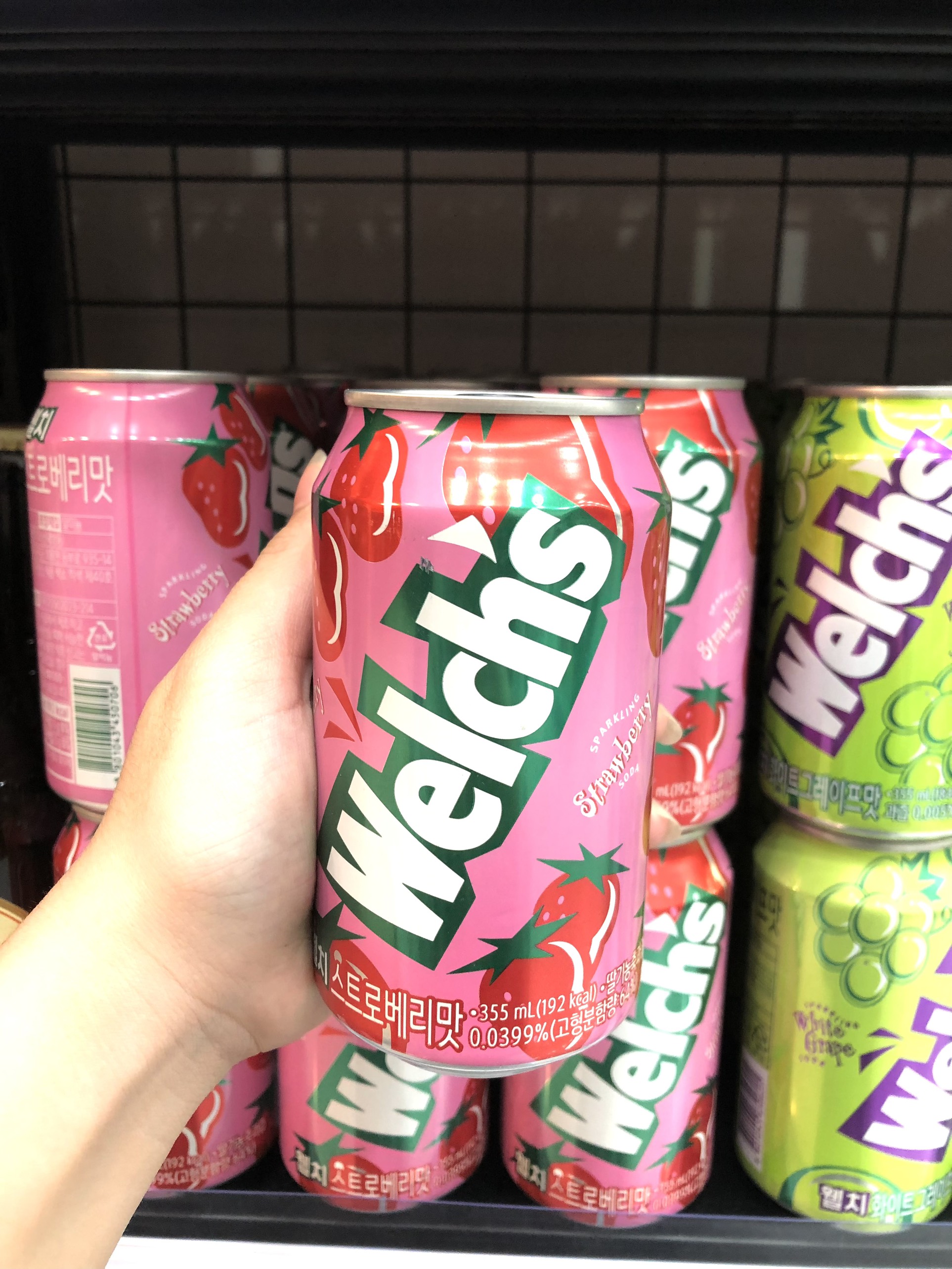 Nước soda Welch's lon 355ml