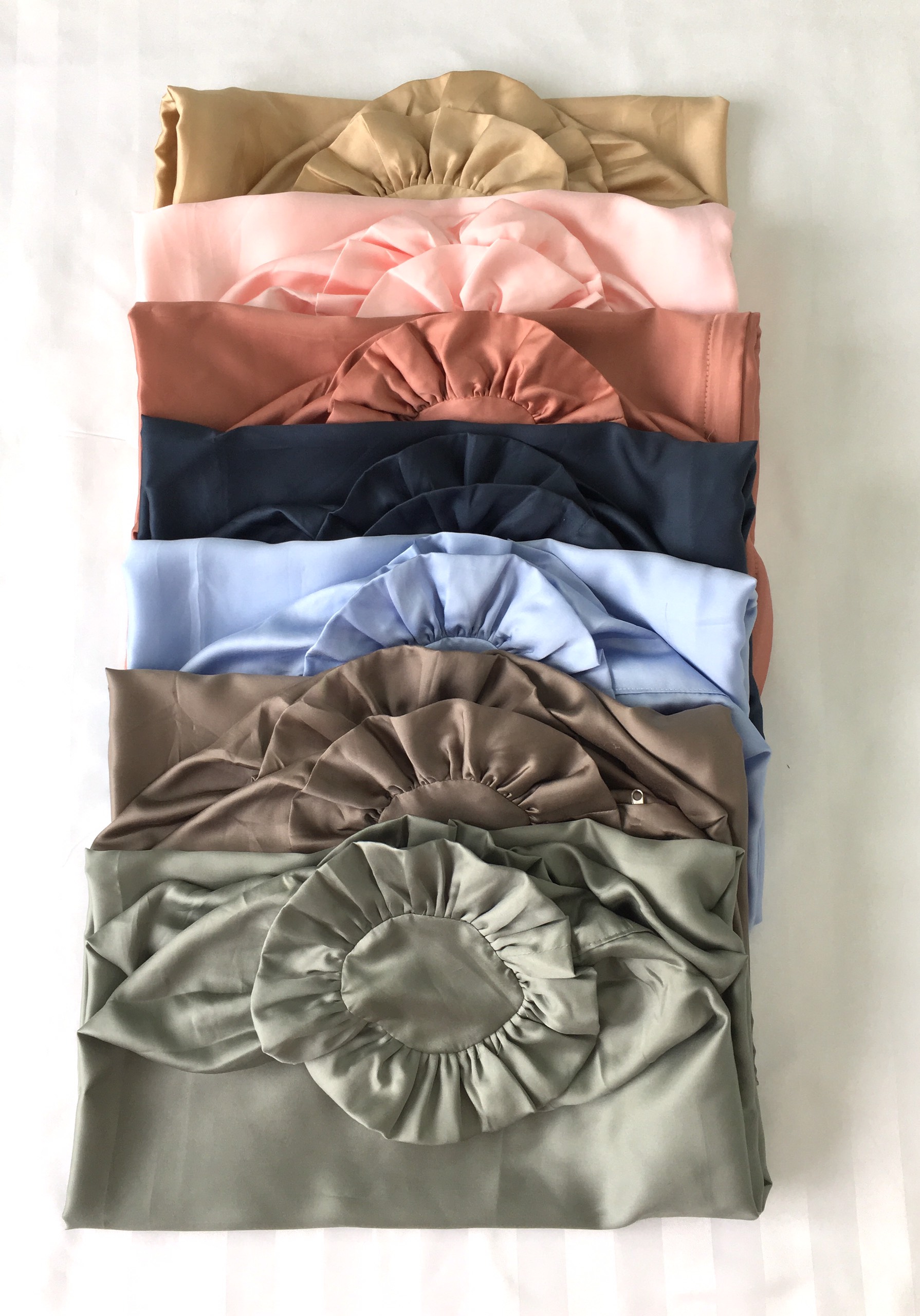 VỎ GỐI ÔM 100% TENCEL 60s MÀU TRƠN