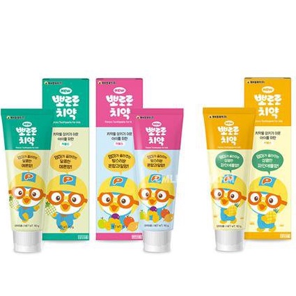 Kem đánh răng Pororo Hàn Quốc cho bé
