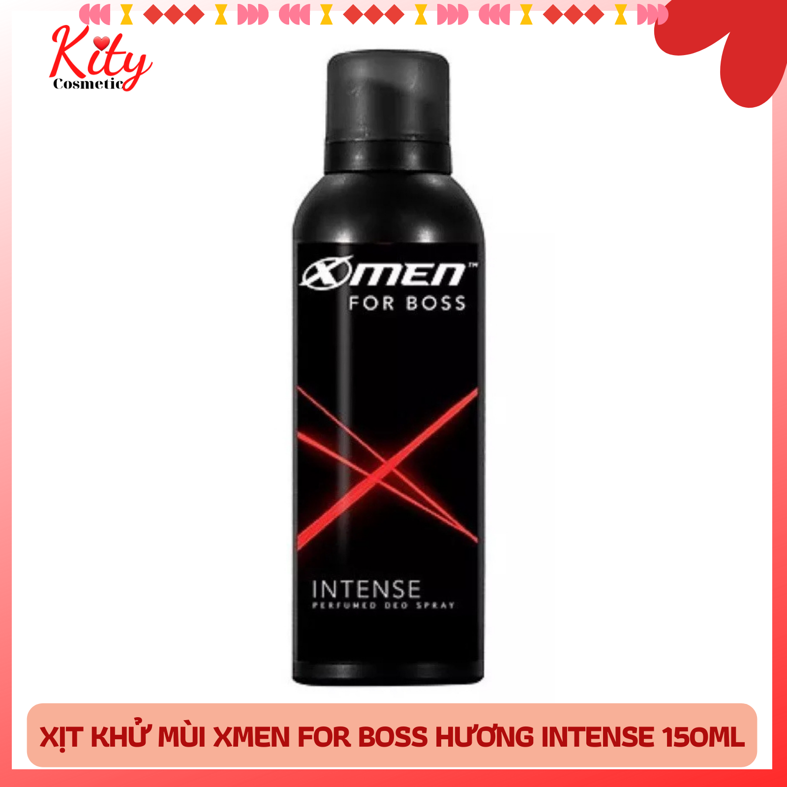 Xịt khử mùi toàn thân Xmen Forboss Intesne, Luxury, Motion. Legend 150ml
