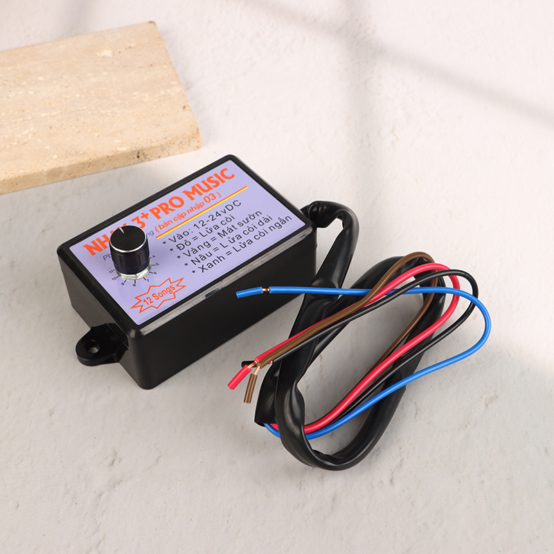 12V-24V 12 Sound Musical Electronic Horn Controller 3+Pro Horn Speaker ...