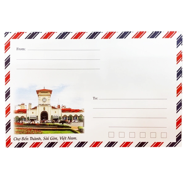 BAO THƯ SỌC TỰ DÍNH MINH PHÚC 11X17CM  (XẤP 20 CÁI)