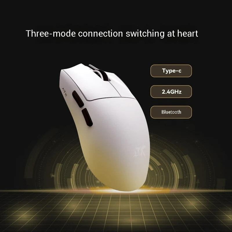 AKT Blazing Sky X1 Wireless Mouse PAW3950 Ultra 750IPS 8k PollingRate Lightweight Customized Adjustable DPI FPS MOBE Gaming Mice. 