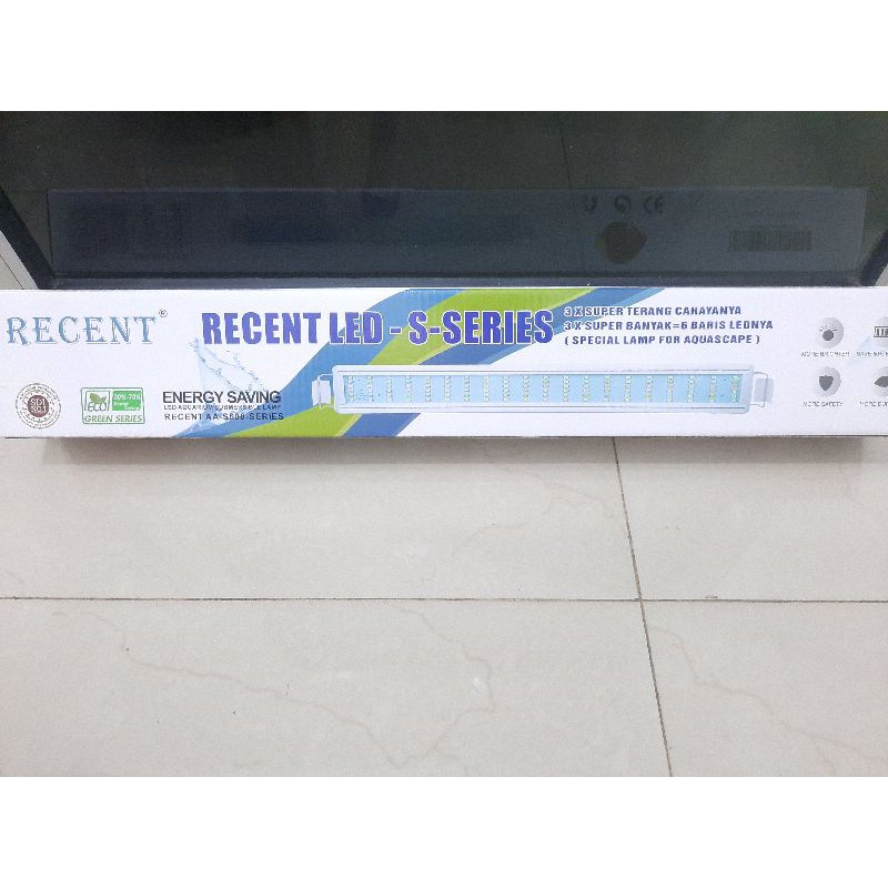 Lampu led aquarium aquascape RECENT AA S 300,400,500,600,700