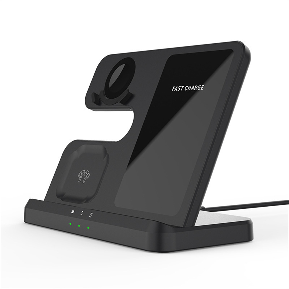 1SET Fast Charging Dock Station 3 In1 15W Office Accessories Wireless Charger For Samsung Watches Desktop Chargers