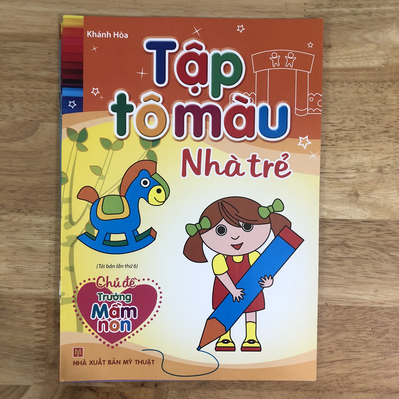 Sách: Tập Tô Màu Nhà Trẻ ( Túi 8 Cuốn)