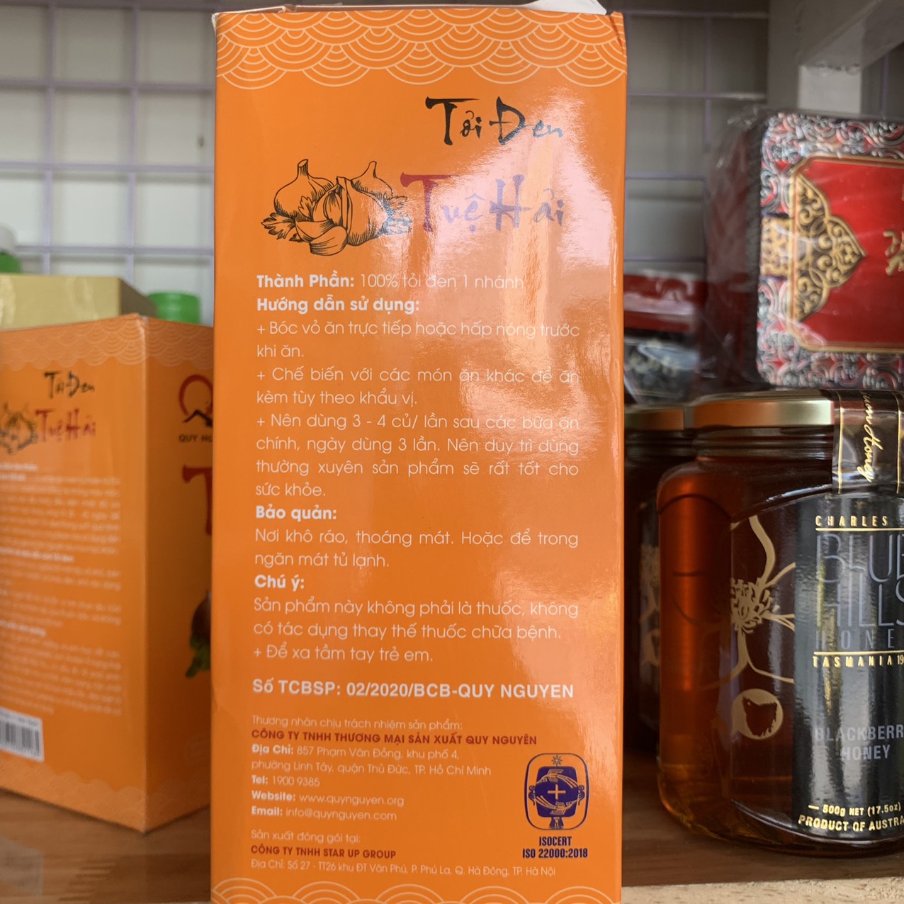 Tỏi đen cô đơn Tuệ Hải