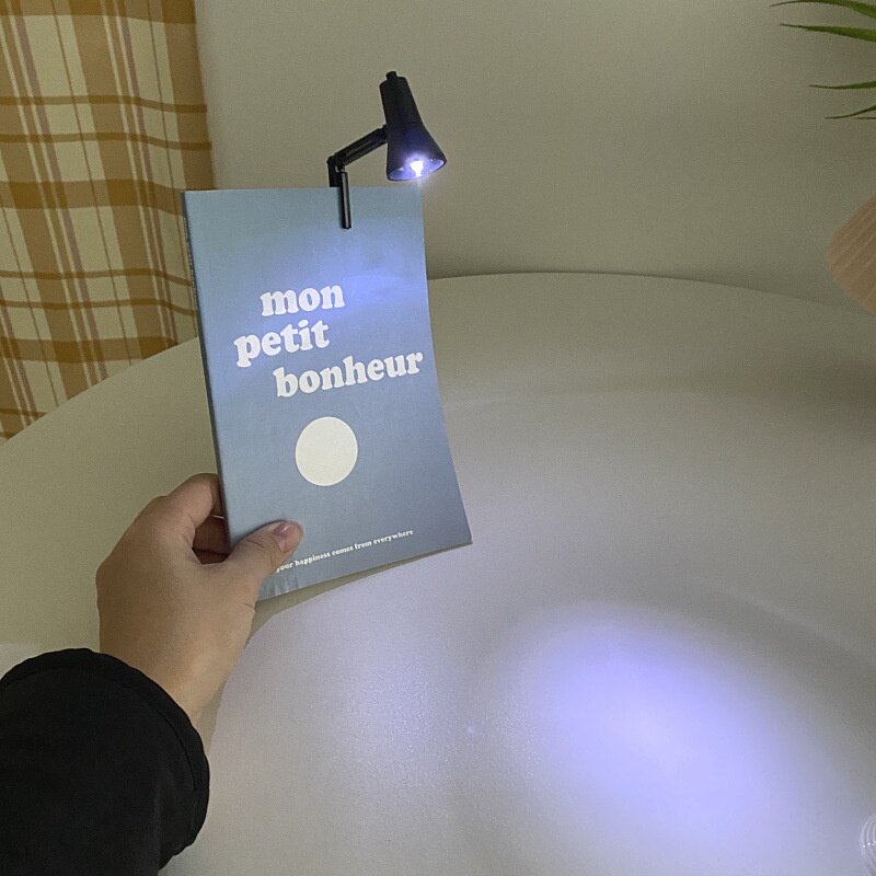 Đèn Sách Mini Sáng Tạo Đèn LED Đọc Sách Ký Túc Xá Sinh Viên, Kẹp Trên Sách