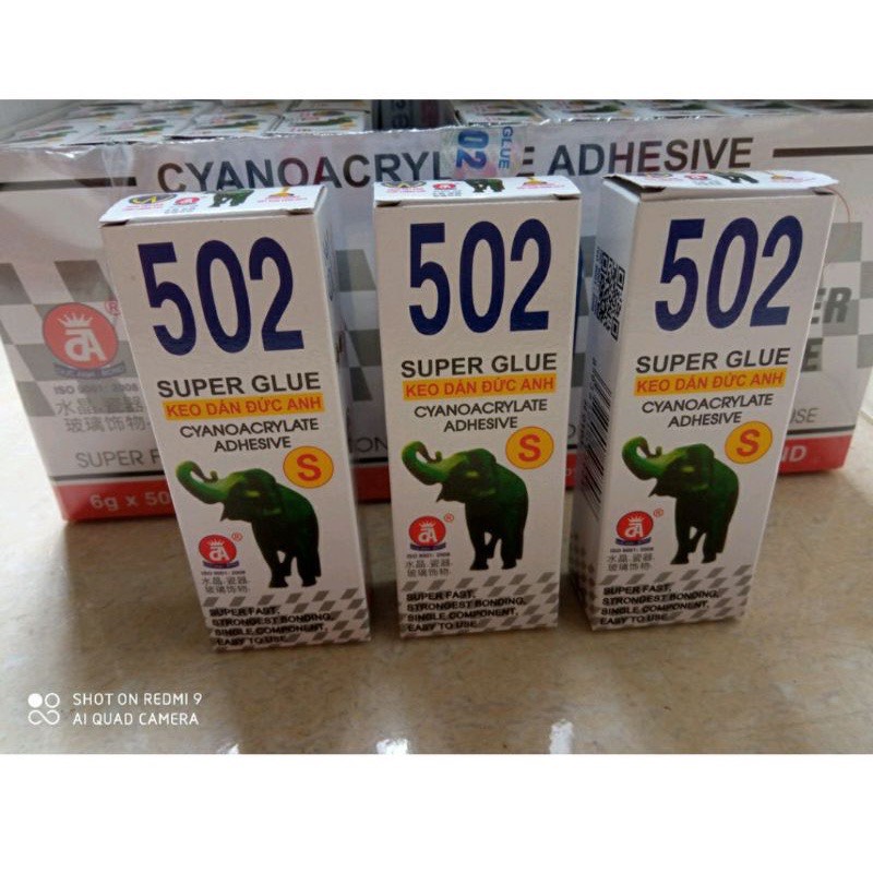 [Hàng Loại 1] Keo Dán Con Voi 502 Mới Đức Anh