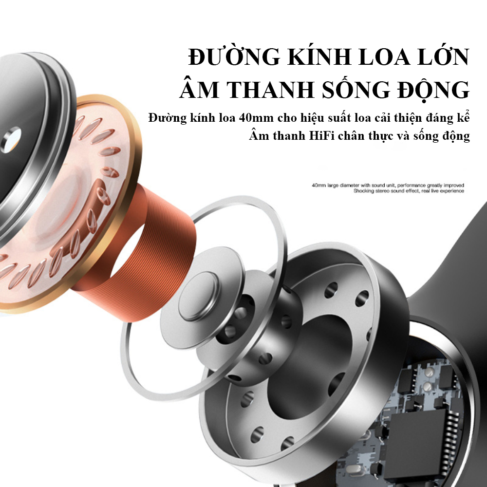 Tai nghe chụp tai bluetooth không dây L500