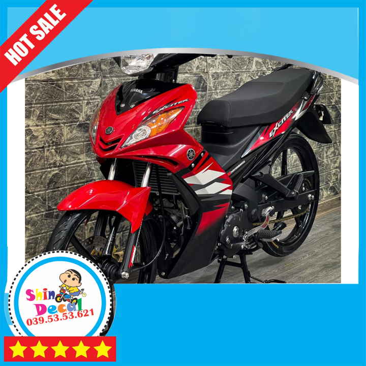Tem rời exciter 2010 - mẫu đỏ đen
