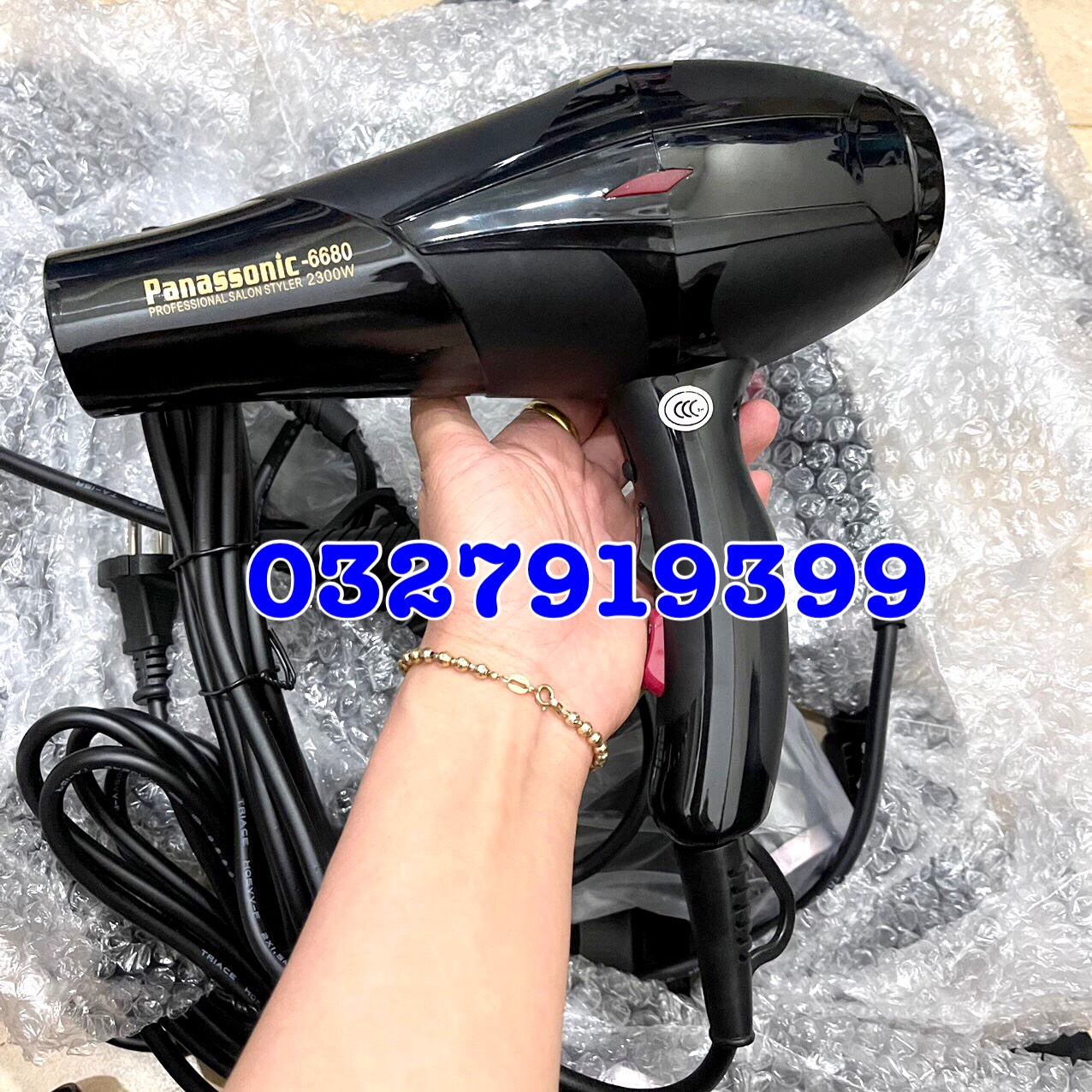Máy sấy tóc cao cấp chuẩn salon 6668 2300W