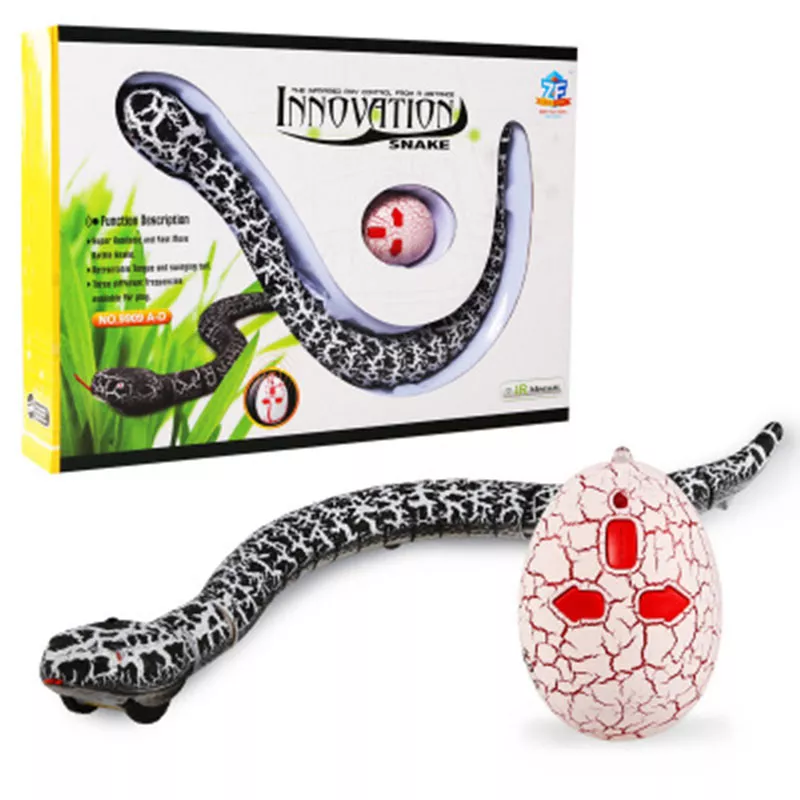 หุ่นยนต์งูบังคับวิทยุ งูบังคับรีโมท ของเล่น 3 สี radio controlled snake