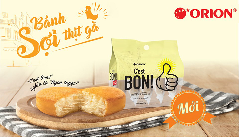Bánh ăn sáng C'est Bon gói 101.5g
