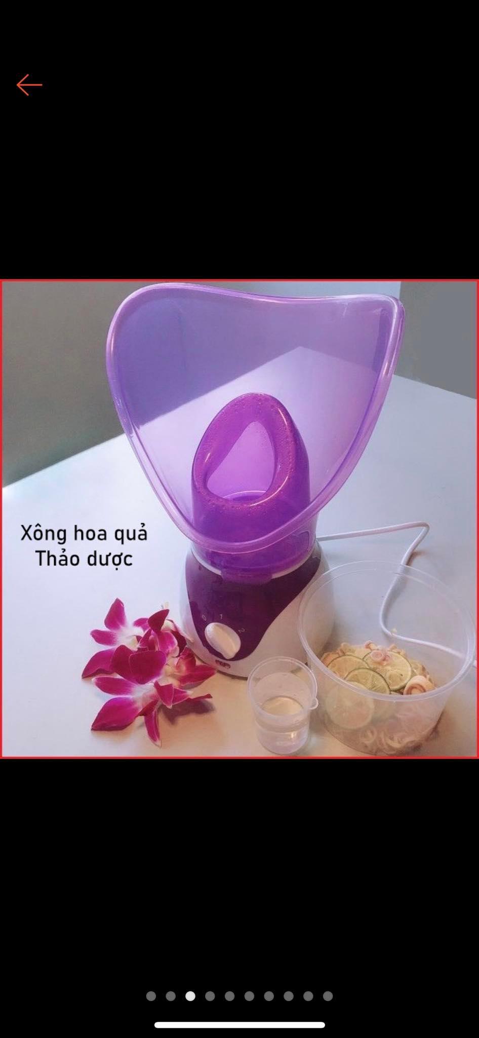 Máy xông hơi mặt ntfx 618. Làm đẹp da
