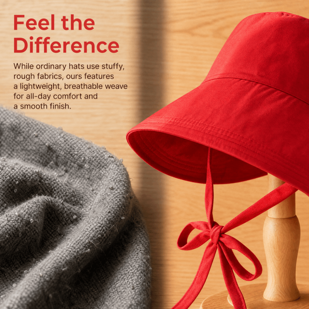 Casual%20Breathable%20Lace-up%20Sunshade%20Hat%20Thin%20UV%20Protection%20Wide%20Brim%20Fisherman%20Hat%20Solid%20Color%20Cloth%20Bucket%20Cap%20Outdoor%20-%20Image%204