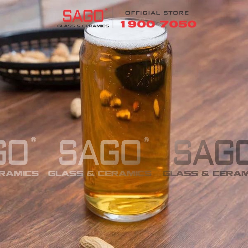 Ly Thủy Tinh Beer Can 473ml , Thủy Tinh Cao Cấp
