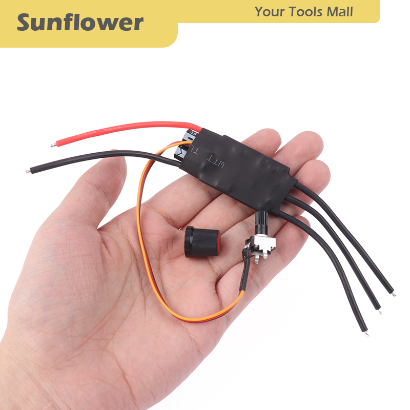 Sun DC 6.5V-27V BLDC 3-giai đoạn không chổi than điều khiển động cơ hallless DC động cơ bảng điều khiển tốc độ với Chiết