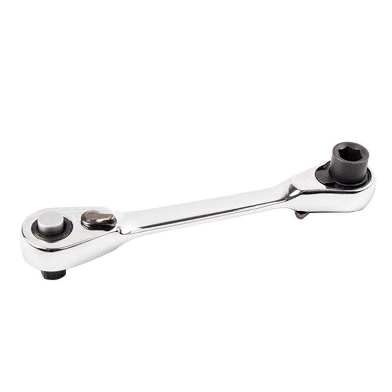 Cờ Lê Ổ Cắm Bánh Cóc Hai Đầu 2 Trong 1 Mới Tua Vít Điều Khiển Đầu Lục Giác Mini 72 Răng Tay Cầm Cờ Lê Tháo Nhanh Hai Chiều