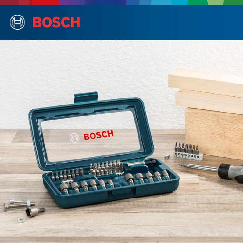 Bosch Multi-Function Screwdriver Set 46 Pieces