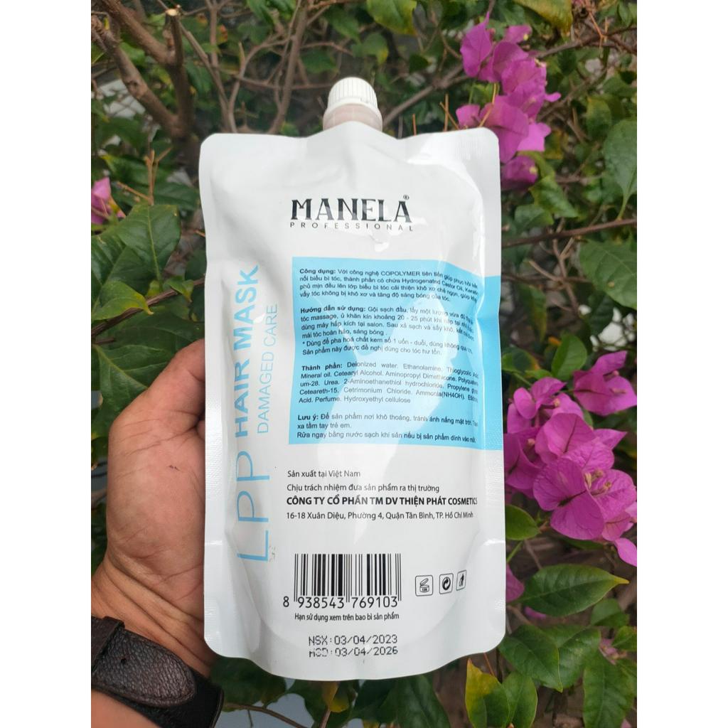 Hấp dầu Keratin Manela professional LPP 500ml
