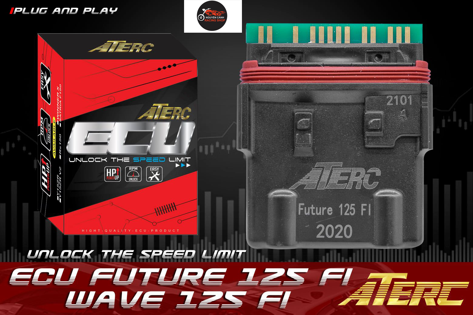 Ic độ future 125 fi wave 125 fi ate