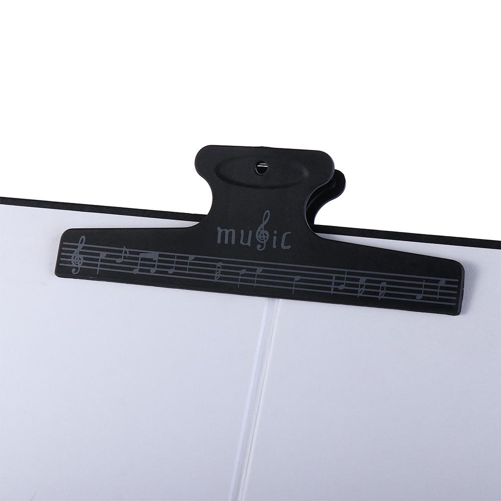 Office Supplies Stationery Book Page Note Clip Piano Guitar Black Sheet ...