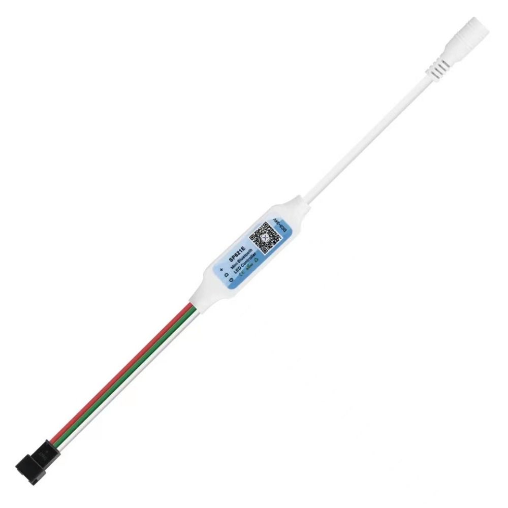 Senset piexls bộ điều khiển ứng dụng bluetooth nghe nhạc sp621e địa chỉ bộ điều khiển đèn nhà 3 chân bộ điều khiển đèn led dây cho ws2812b ws2811 ws2812b ws2811