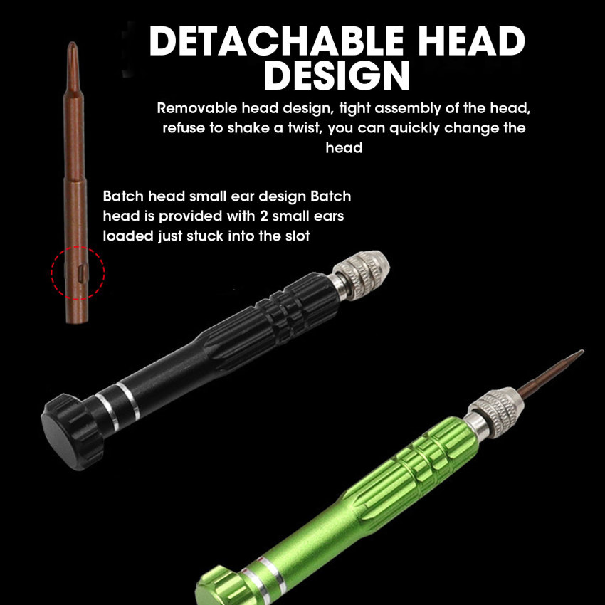 5 in 1 Multi-Function Screwdriver Set Mobile Phone Watch Glasses Disassembly Tool Notebook Repair Tools Repair Accessory
