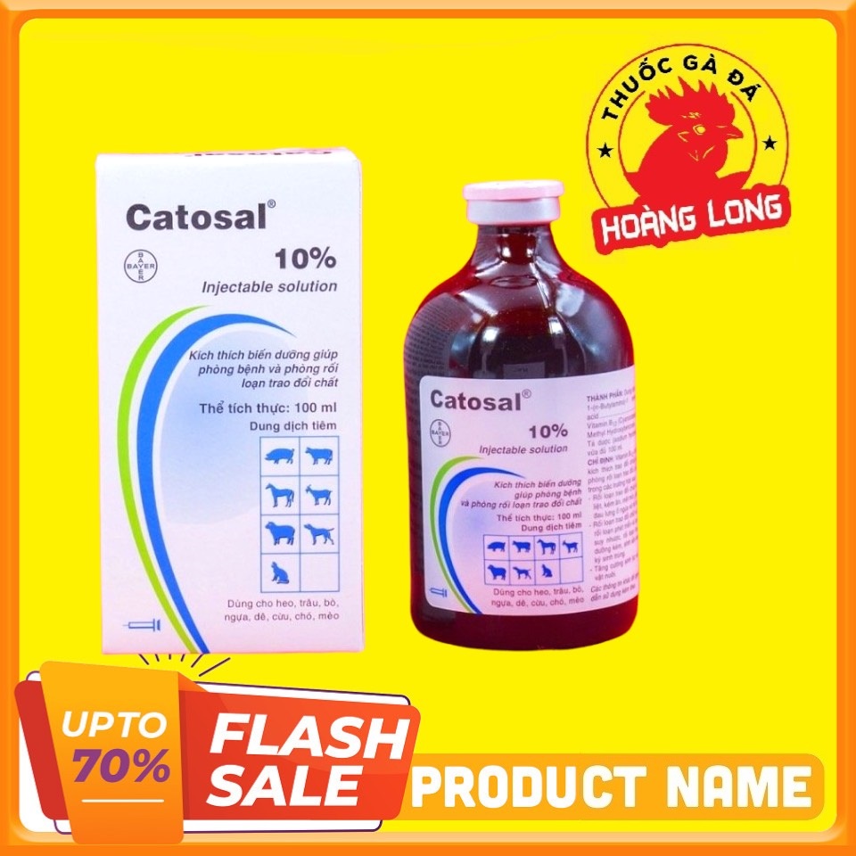 Catosal dinh dưỡng cho gà đá chai 100ml