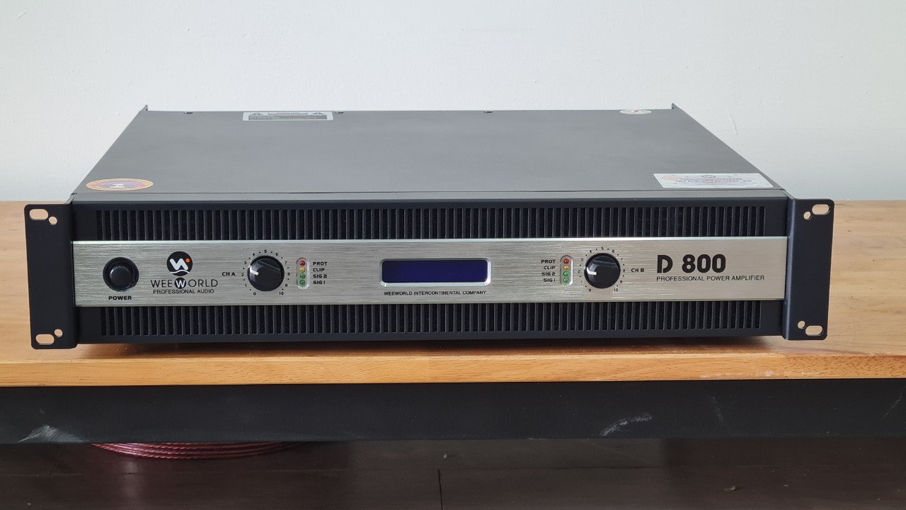 Cục Đẩy 2 kênh Weeworld D800 Cục Đẩy Bluetooth 800W Cục Đẩy Rca Bảo Hành Điện Tử Cục Đẩy Weeworld Cho Âm Thanh Chất Lượng Cao - Lazada | Lazada.vn
