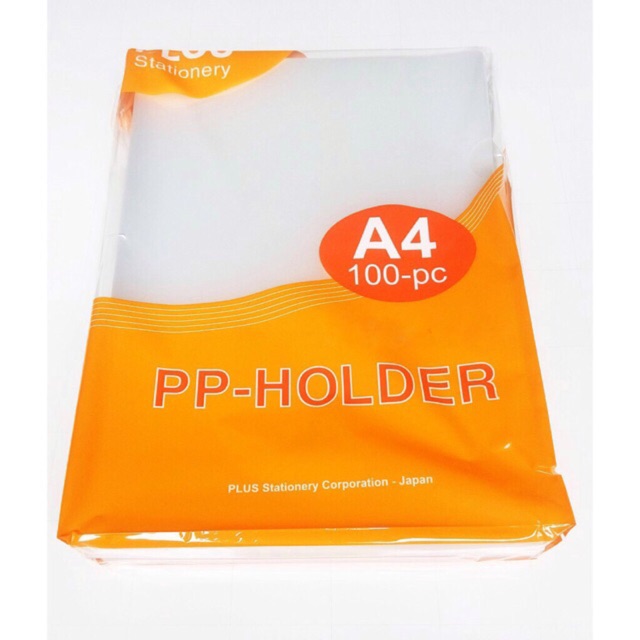 Bìa Lá A4/F4 Plus (Bìa Lá PP Holder A4 CL 0.2mm)