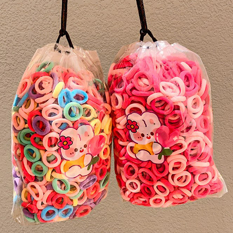 100PCS%20Colorful%20Basic%20Nylon%20Ealstic%20Hair%20Band%20Kids%20Girls%20Ponytail%20Holder%20Ties%20Scrunchie%20Mini%20Headwear%20Rubber%20Bands%20Hair%20Rope%20Netiie%20-%20Image%205