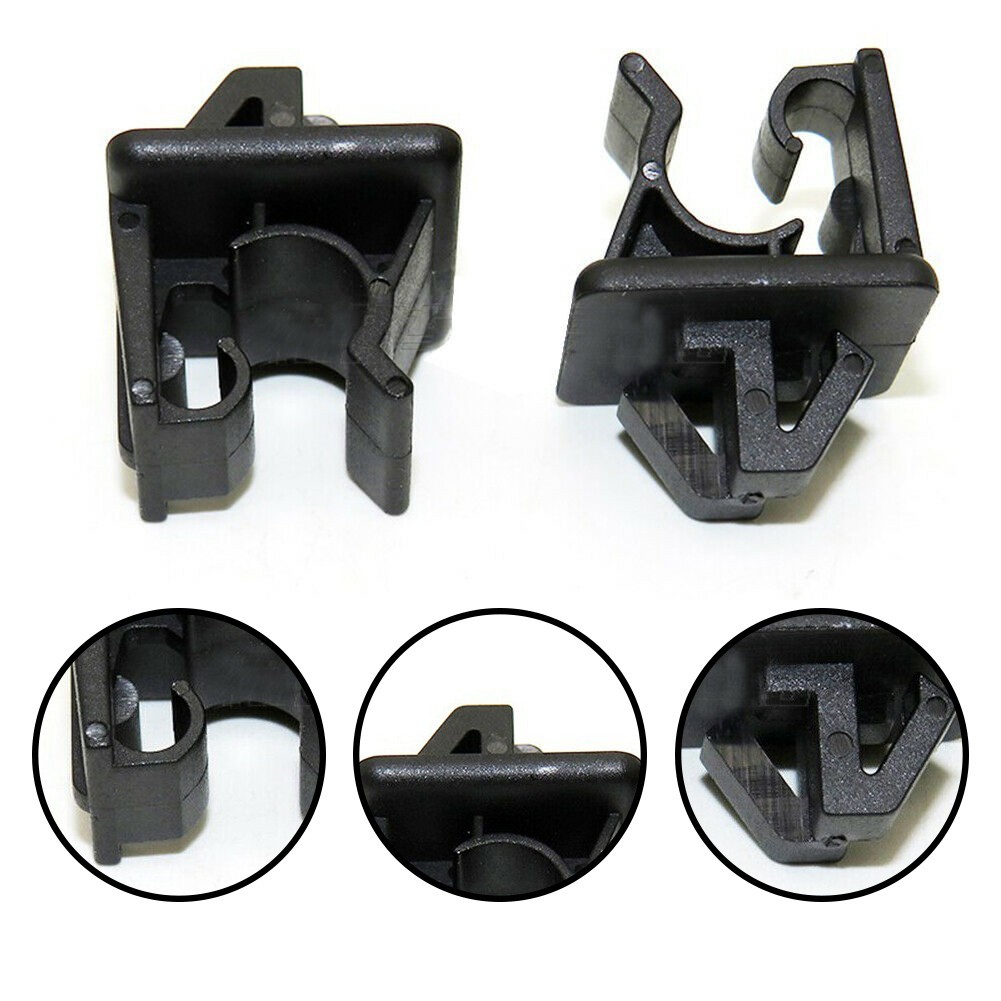 Practical Clips Set Replacement Spare.accessories Accessory Kit 2pcs Black