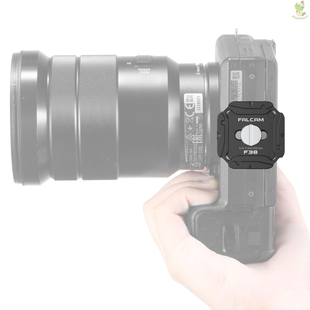 FALCAM F38 Quick Release System with Quick Release Base Mount & Quick Release Plate for Tripod Head Aluminum Alloy 15kg    Came-6.5