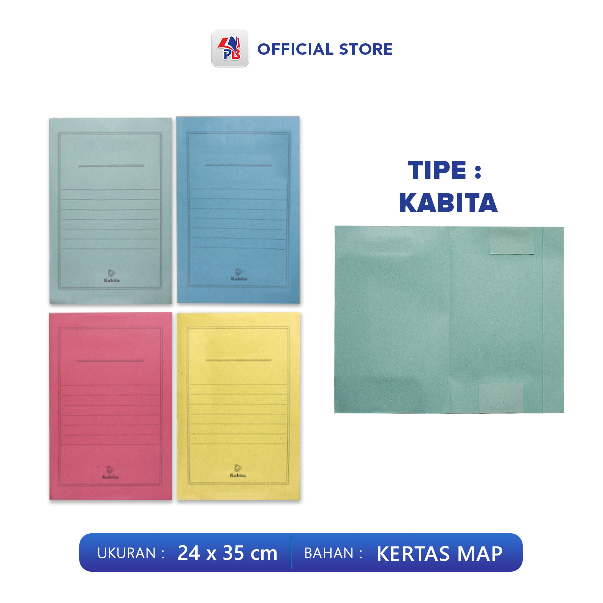 Map Folio Stopmap Kertas F4 Warna Motif Batik Seri No 5001 5002 Kabita ...