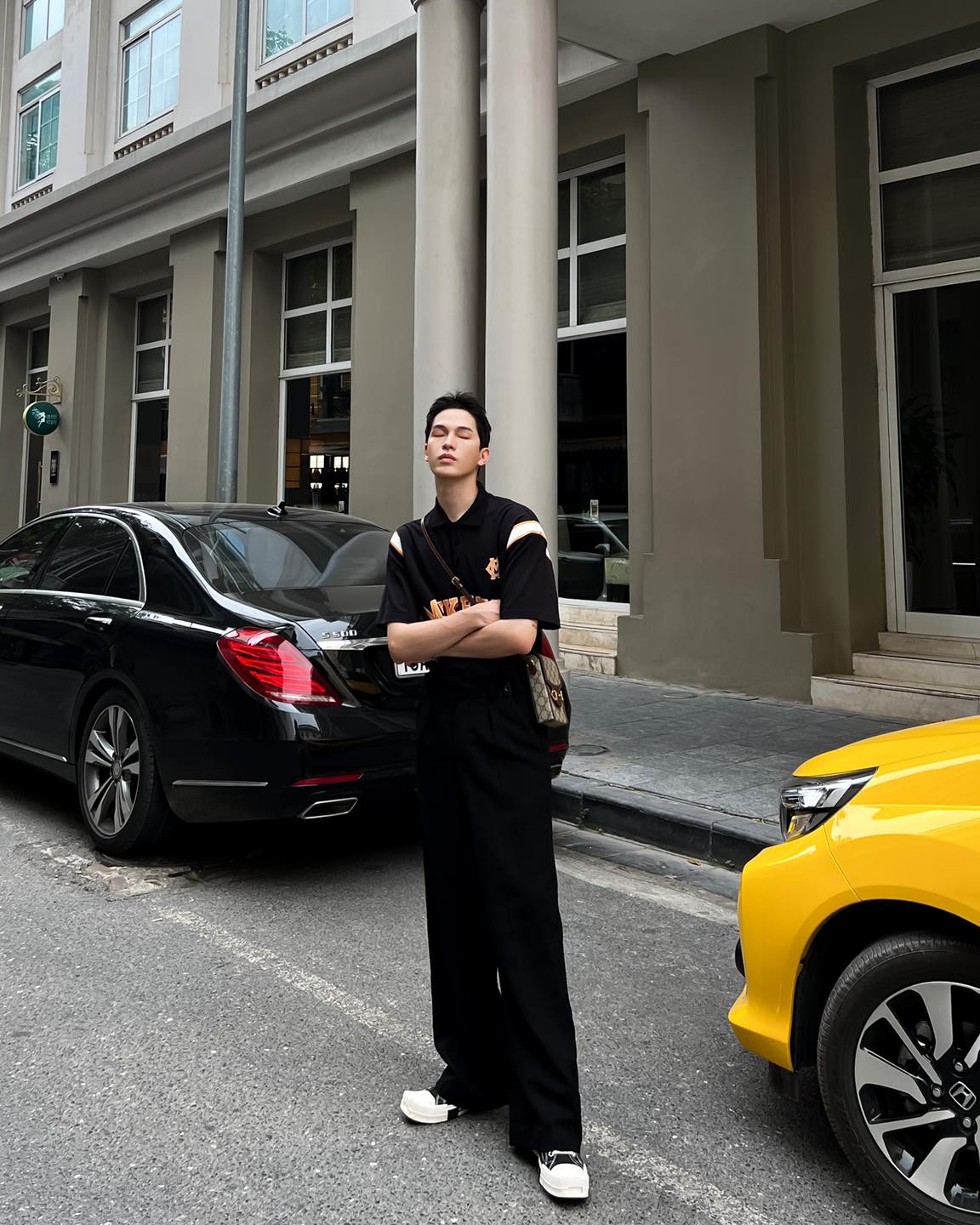 Áo phông nam MIKENCO Prime polo oversize