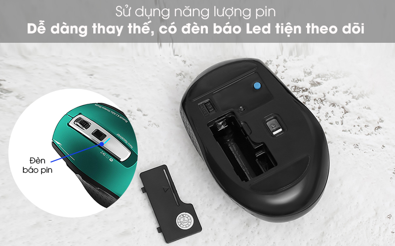 Chuột Bluetooth Zadez M350 ( Like New )
