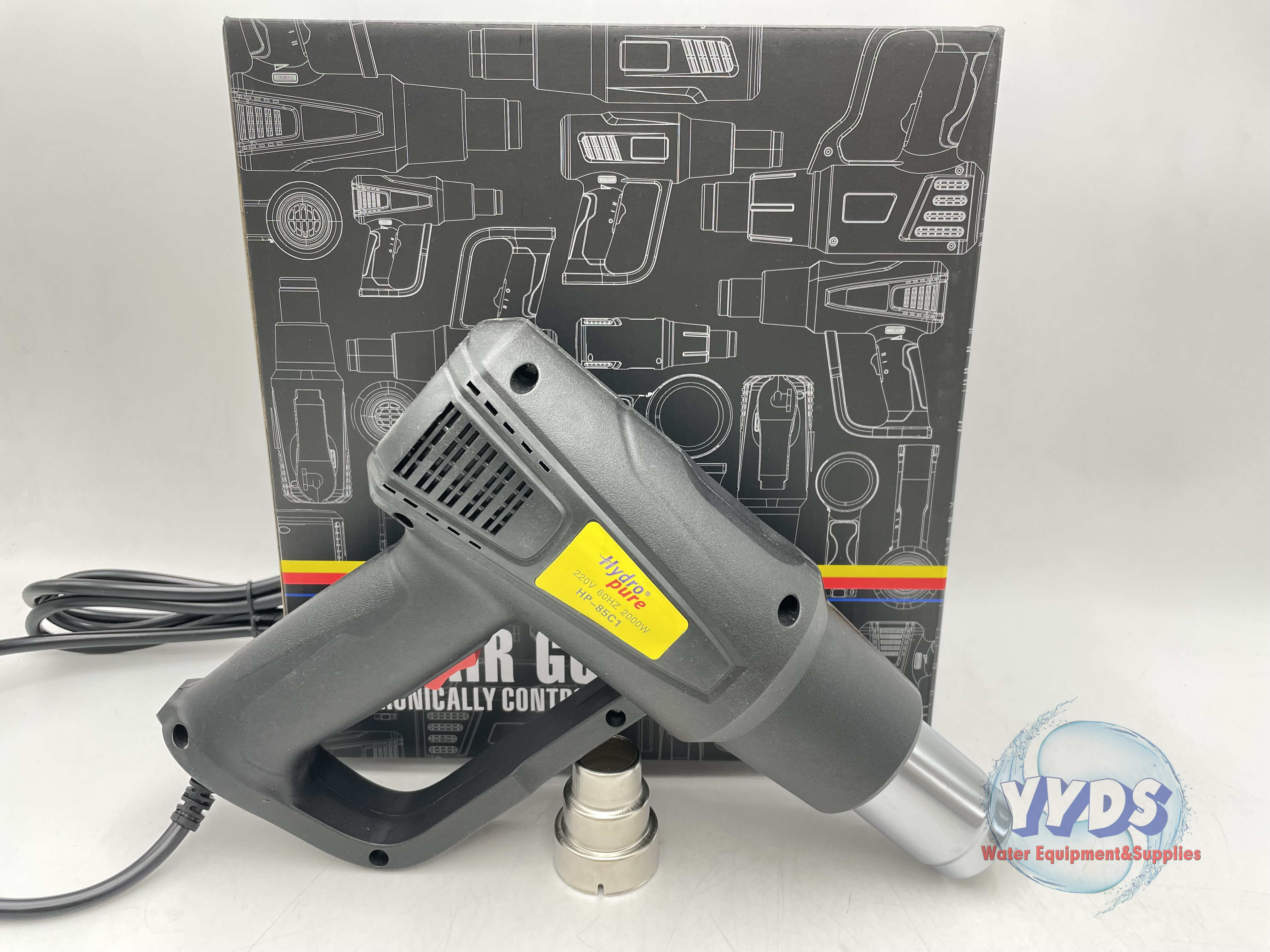 Heat Gun Hot Air Plastic Sealer Heater Blower Heat Shrink 2000W with